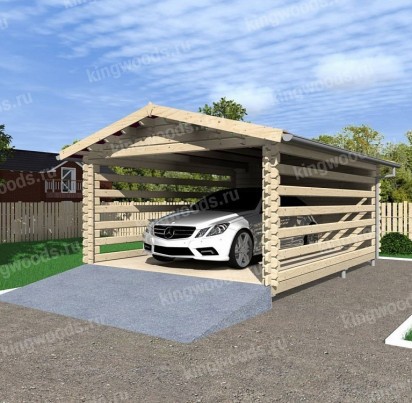 Навес для авто "АЛЕН" 5800х4800 мм