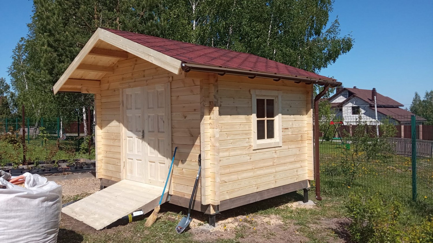 Садовый дом 3х3,8 (90 мм)