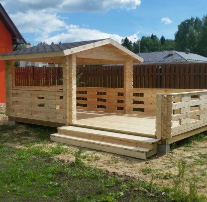 Беседка "УННА 5" 6000х3300 мм